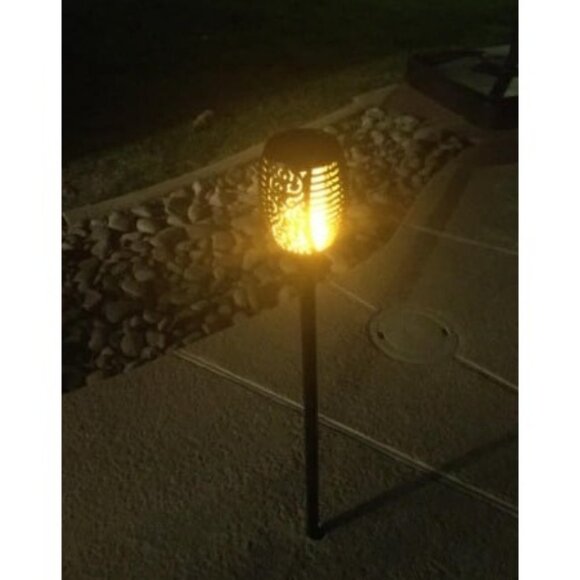 Super Large Size Solar Lights Outdoor Upgraded 43"(6 PACK) 96 LED Waterproof - Picture 1 of 2